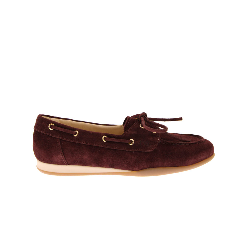 Nero Giardini boat shoes bordeaux 1