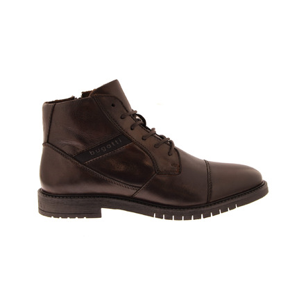Bugattishoes high shoes brown