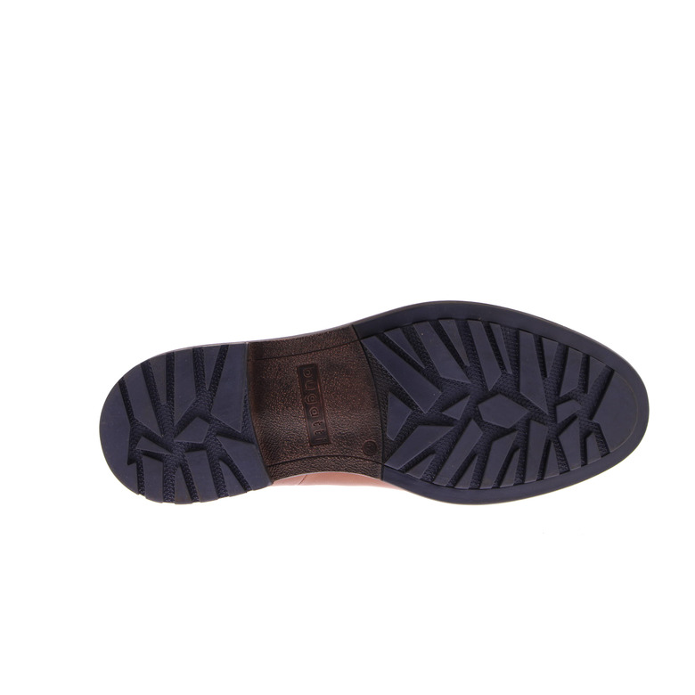 Bugattishoes high shoes cognac 5