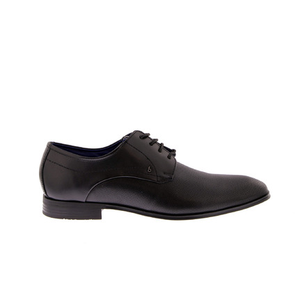 Bugattishoes veterschoenen zwart