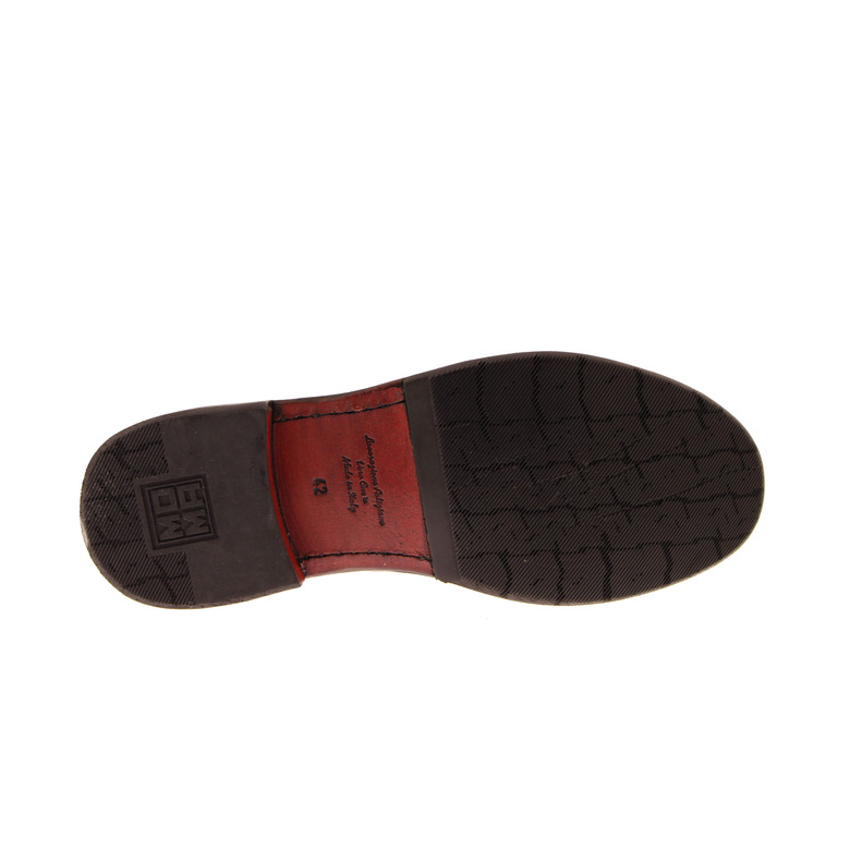 Moma high shoes cognac 5