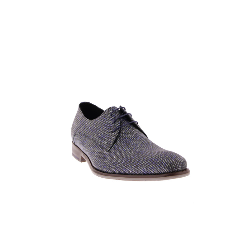 Floris Van Bommel veterschoenen blauw 2