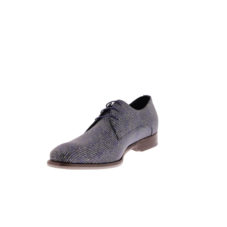 Floris Van Bommel veterschoenen blauw 3