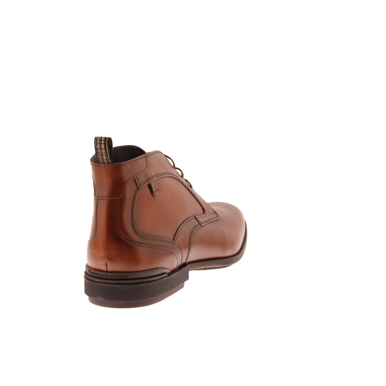Floris Van Bommel veterschoenen cognac 4