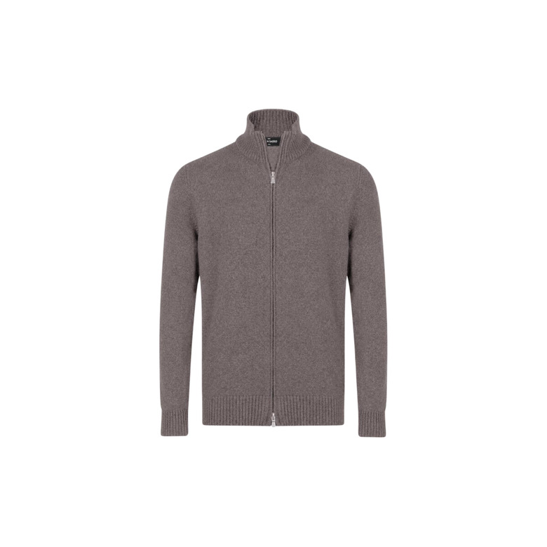 Gran Sasso cardigan brown 1