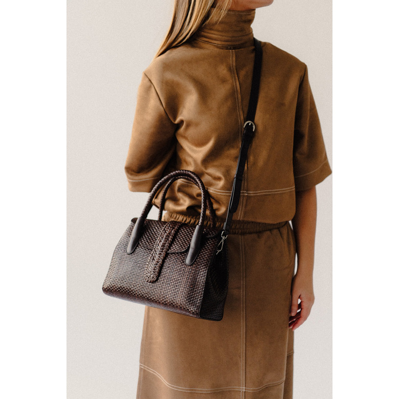 Allan K handtasche braun 5