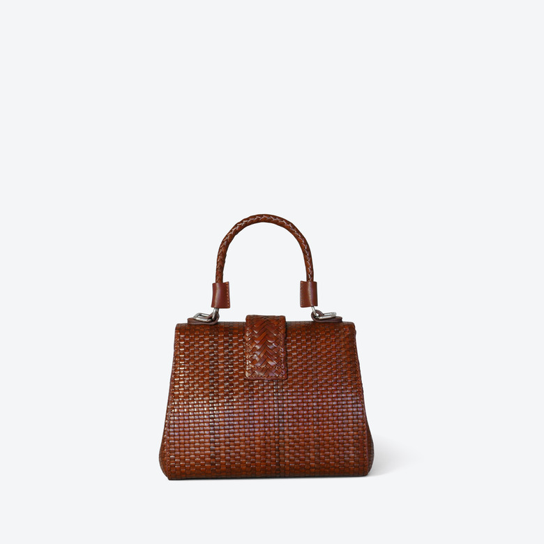 Allan K handtasche braun 4