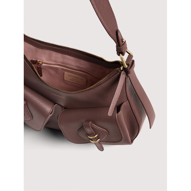 Coccinelle shoulder bag brown 4