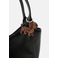 Seidenfelt bag charm bruin 3