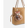 Seidenfelt bag charm bruin 3