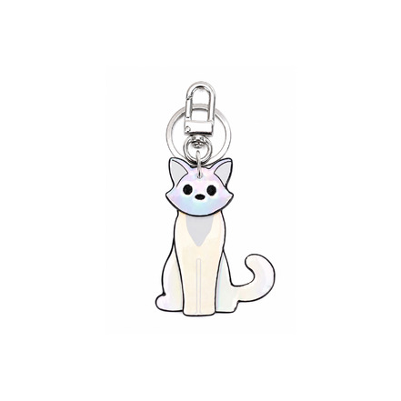 Seidenfelt bag charm multi color