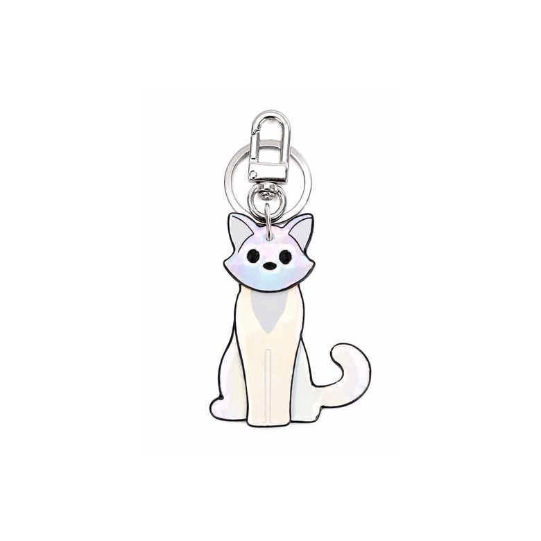 Seidenfelt bag charm multi color 1