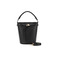 Seidenfelt handtasche schwarz 1
