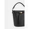 Seidenfelt handtasche schwarz 3