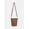 Seidenfelt handtasche braun 2