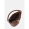 Seidenfelt handtasche braun 4