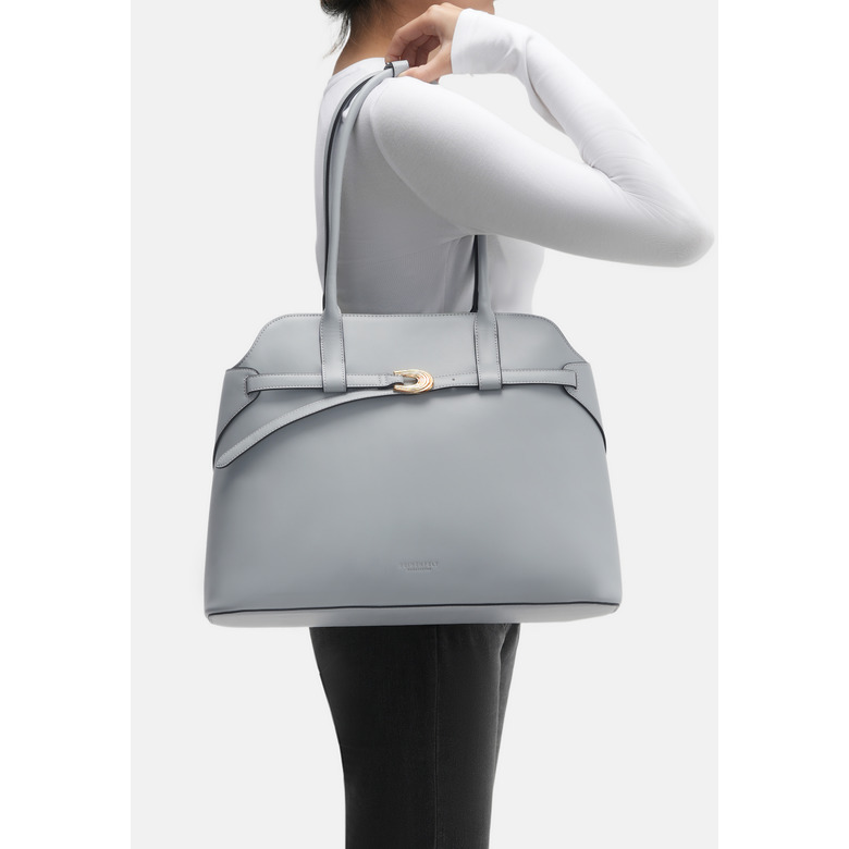 Seidenfelt handtasche schwarz 5