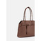 Seidenfelt handtasche braun 3