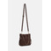 Seidenfelt schultertasche braun 2