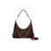 Seidenfelt schultertasche braun 1