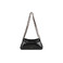 Seidenfelt crossbody zwart