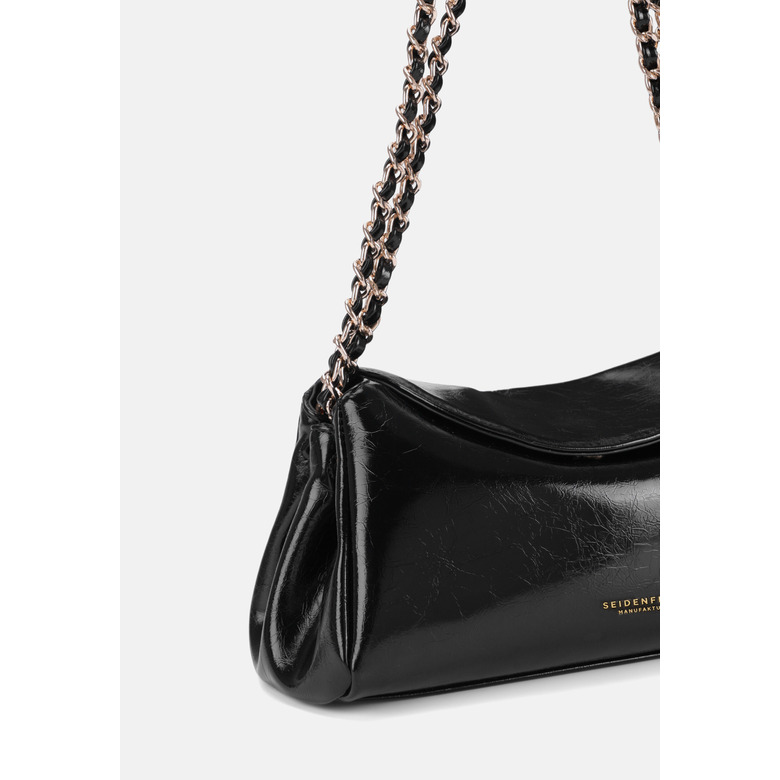 Seidenfelt crossbody zwart 3