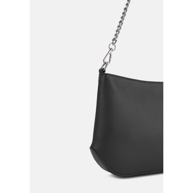 Seidenfelt umhängetasche schwarz 3