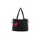 Seidenfelt shopper schwarz 1