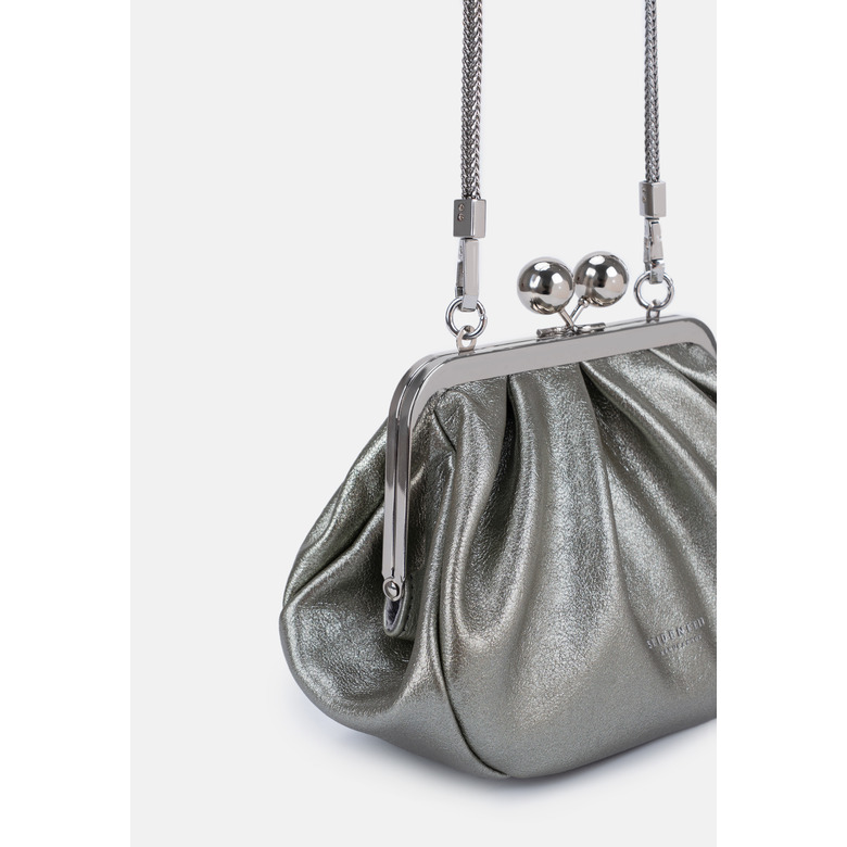 Seidenfelt handtasche grÜn 3