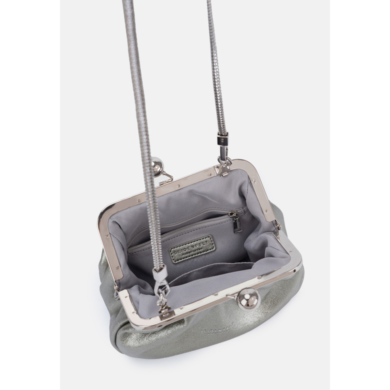Seidenfelt handtasche grÜn 4