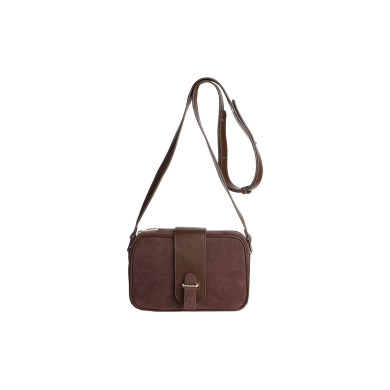 Xandres crossbody bruin 1