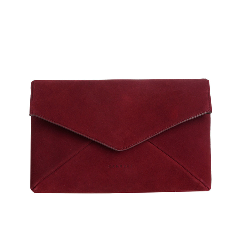 Xandres clutch bordeaux 1