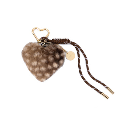 Seidenfelt keychain brown