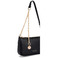 Seidenfelt schultertasche schwarz 2