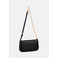 Seidenfelt schultertasche schwarz 3