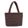 Seidenfelt shopper braun 2