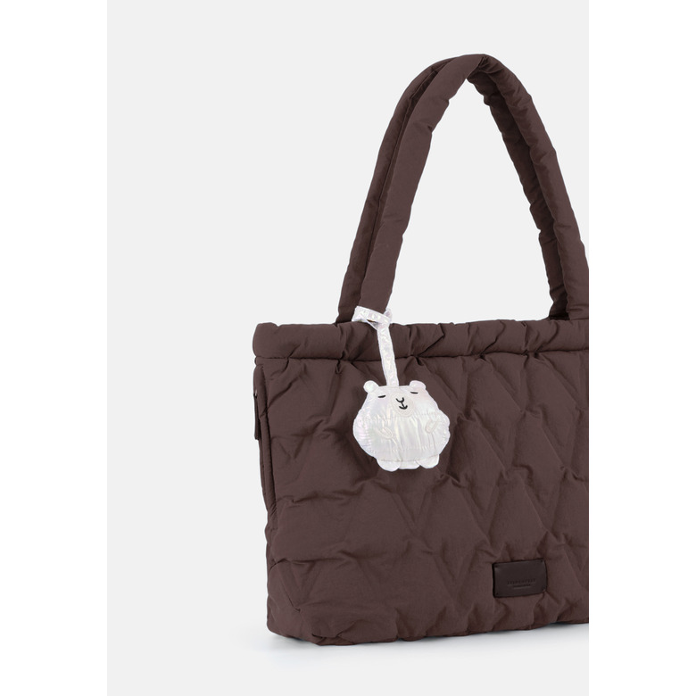 Seidenfelt shopper braun 3