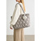 Seidenfelt shopper braun 5