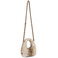 Seidenfelt handtas beige 2