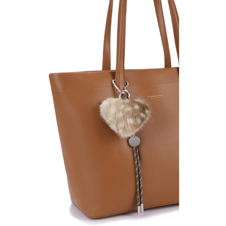 Seidenfelt keychain lightbrown 2