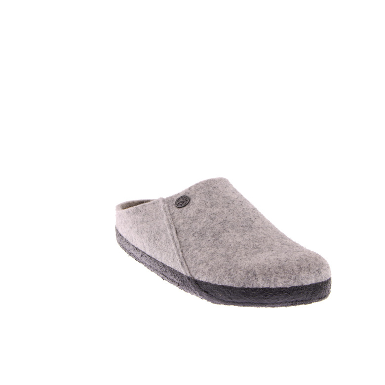 Birkenstock pantoffels grijs 2