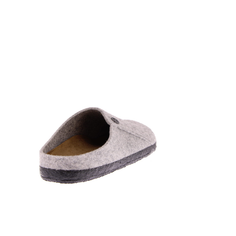 Birkenstock pantoffels grijs 4