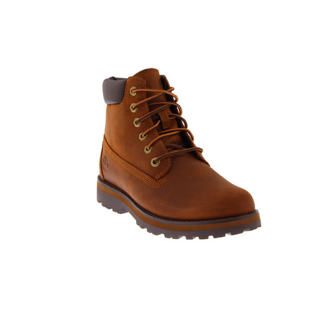 Timberland high shoes cognac