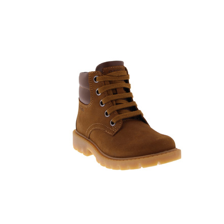 Geox high shoes cognac