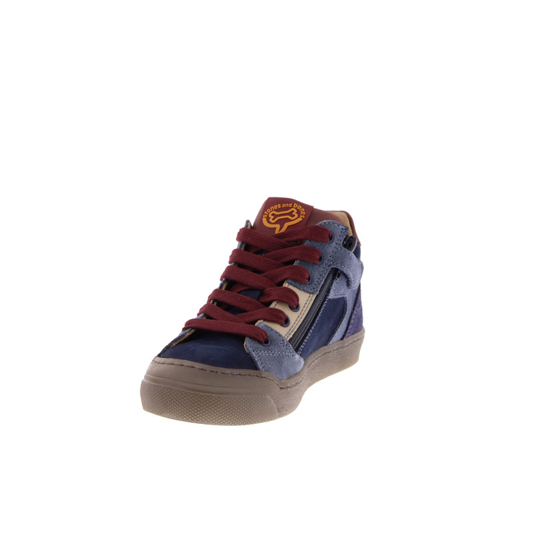Stones And Bones veterschoenen blauw 3