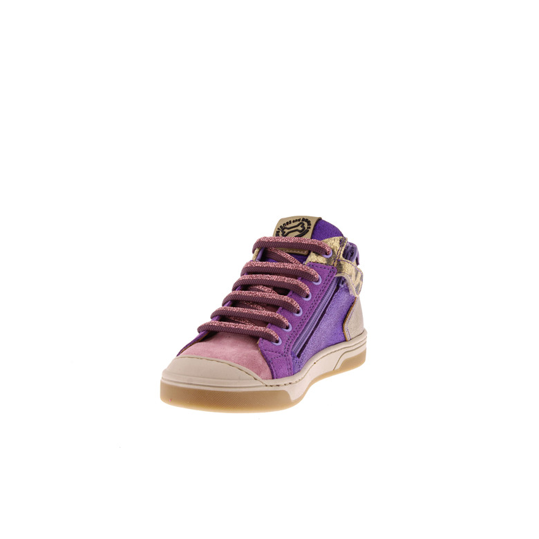 Stones And Bones chaussures à lacets violet 3