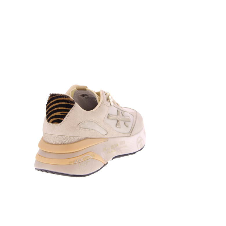 Premiata sneakers ecru 4