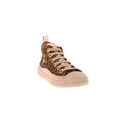 Bana & Co chaussures à lacets bronze