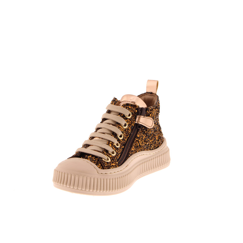 Bana & Co chaussures à lacets bronze 3