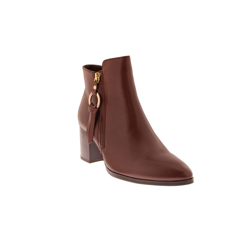 Regarde Le Ciel ankle boots cognac 2